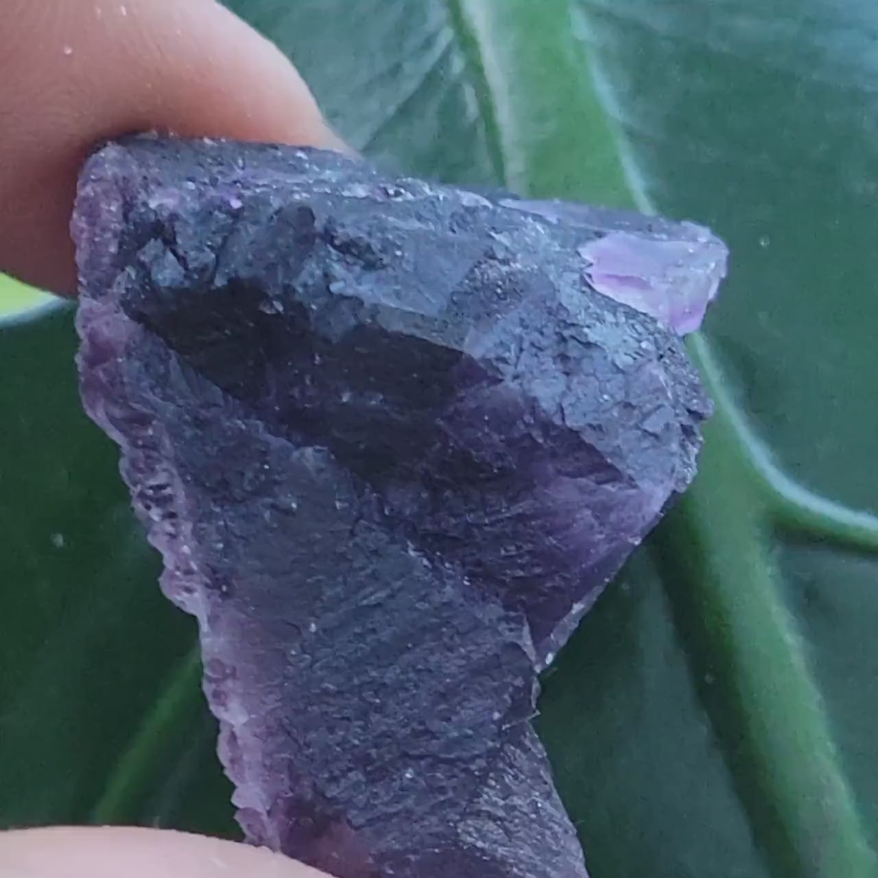 Beautiful Fluorite Specimen | Purple |Crystal Collector | Home Decor | Gift Ideas for Birthday Christmas Love | The Genius Stone