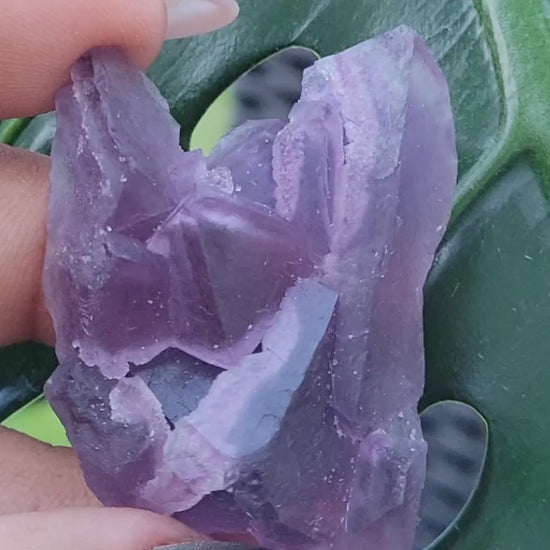 Beautiful Fluorite Specimen | Purple |Crystal Collector | Home Decor | Gift Ideas for Birthday Christmas Love | The Genius Stone