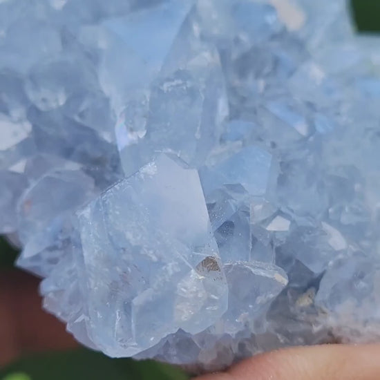 Beautiful Celestite Crystal - Raw Natural Mineral Specimen - Home Decor - Crystal Collector - Gift - Madagascar