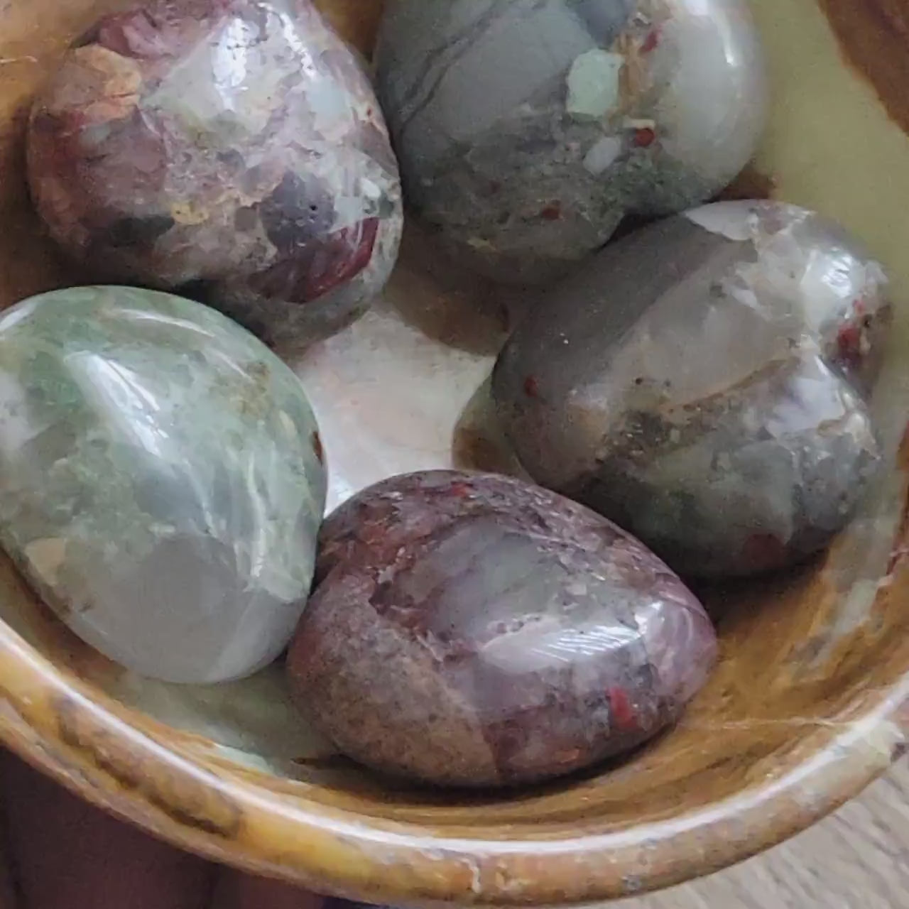 Moss Agate Heart Crystal Carving | Home Decor | 25g | Intuitively picked | Meditation Tool | Birthday or Valentines Day Love Gift