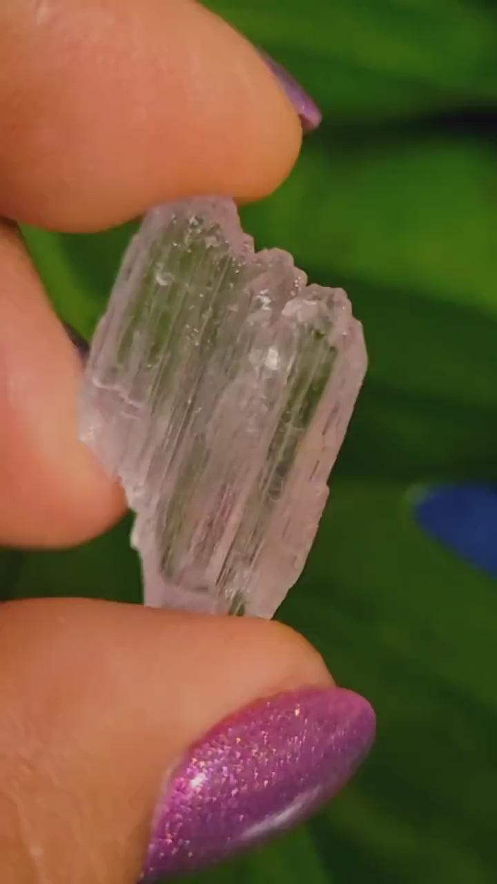 Etched & Translucent Gemmy Pink Kunzite | AAA Grade Crystal Specimen for Collectors | Heart Chakra | Love Gift Idea | Gorgeously Pink | 11g