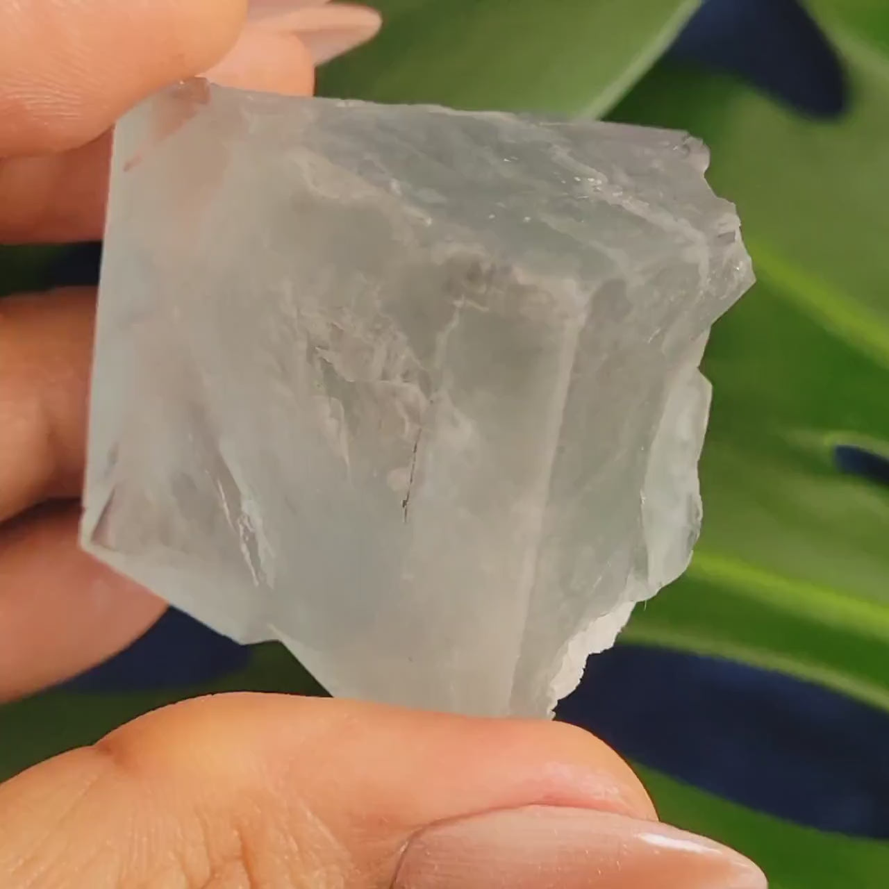 Beautiful Green and Blue Fluorite Cube | Crystal Collector | Home Decor | Gift Ideas for you | Genius Stone | High Grade Green Blue | 83g