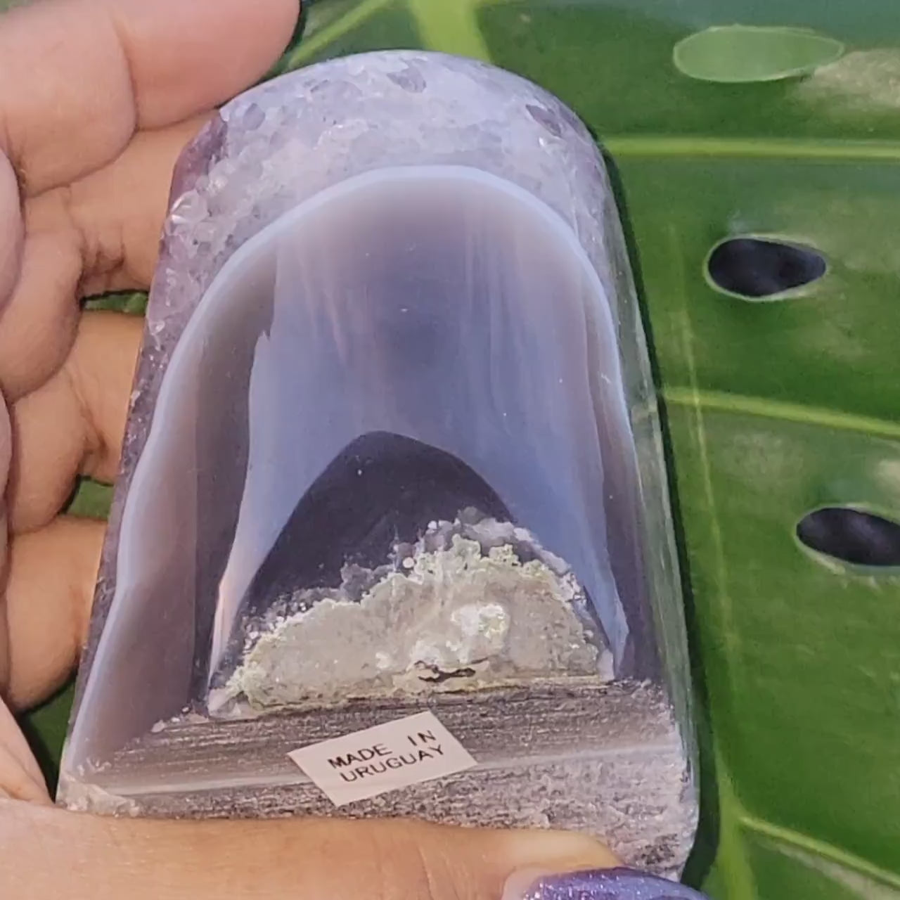 AAA Grade High Quality Lilac Purple Amethyst & Agate Freeform with large sugary points from Uruguay | Crystal Collector | Gift ideas for you