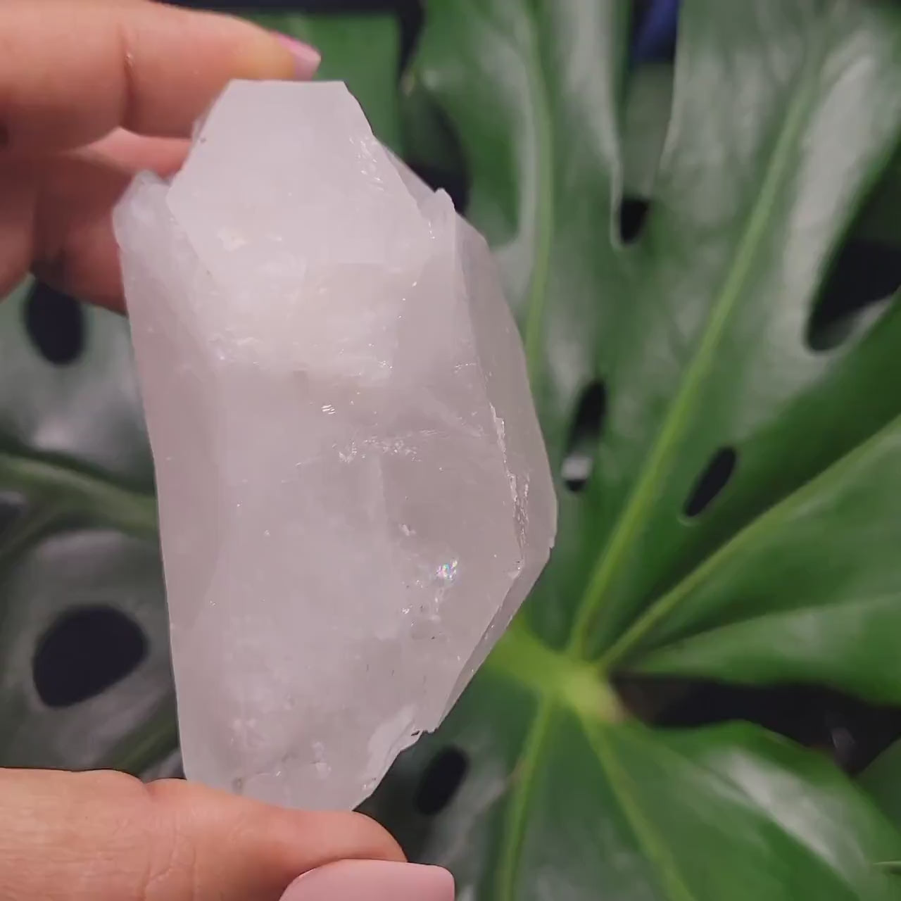 Stunning Lemurian Clear Quartz Crystal Point-Crystal Collectors-Birthday Anniversary Christmas Gift-Home Decor-Gift Ideas-High Quality