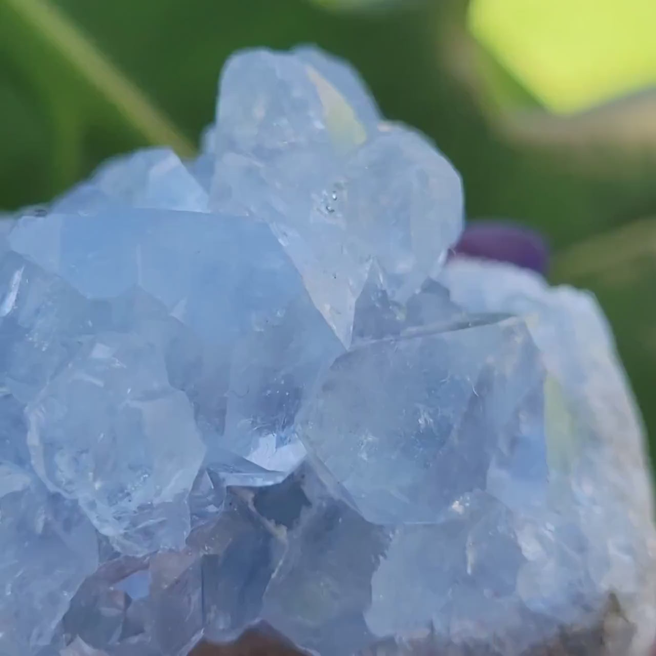 Celestite Crystal - Raw Natural Mineral Specimen - Home Decor - Crystal Collector - Gift